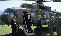 Nikol Paşinyan`ı taşıyan helikopter, kötü hava koşulları nedeniyle