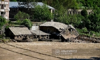 ​Ermenistan`dan sel felaketinde hayatını kaybedenler sayısı 4`e çıktı
