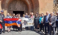 ​Ermenistan’daki Rum toplumu, Pontus Soykırımı’nda öldürülenleri andı