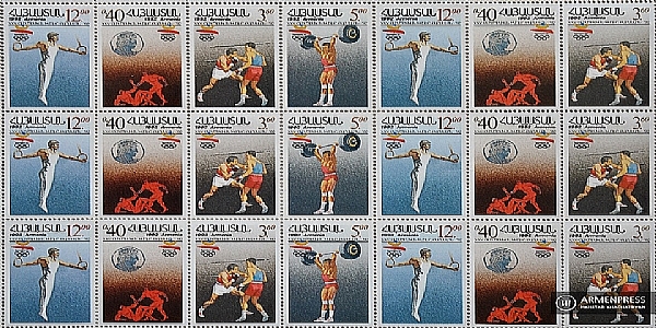 ​From Mount Ararat to Olympic champions: First stamps of Armenia’s Independence