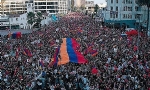 Los Angeles`te düzenlenen 100.000 kişilik yürüyüş, dünya dikkatini Azerbaycan`ın saldırganlığına çek