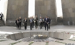 ​Birleşik Krallık heyeti, Ermeni Soykırımı Anıtı’nı ziyaret etti
