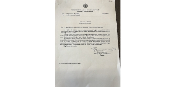 Meclis Başkanı’ndan 6-7 Eylül’e Sansür