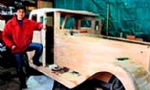 Թուրք կահույքագործը փայտե մեքենա է ստեղծել