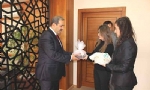 Belediyede Çalışan Ermeni Asıllı Türk Vatandaşları Başkan Ürgüp`ü Ziyaret Etti 