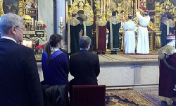 100. Ybakan Volkan Bozkır, Ermeni Patrikhanesi`nin Ayinine Katıldı