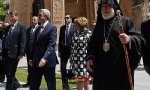 Serj Sarkisyan, Sb. Anna Kilisesinin Mesh Töreninde Hazır Bulundu