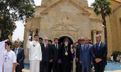 Beyrut’ta, Kilikya Ermeni Katolikosu’nun Hayırduasıyla  Pan Ermeni 6.Oyunları Başlatıldı