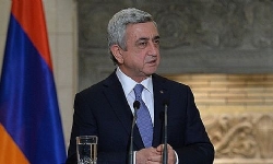 Ermenistan Cumhurbaşkanı Serj Sarkisyan Yunanistan Başbakanı İle Görüştü