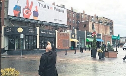 Boston`da Yerleştirilen Ermeni Soykırımı İnkar Afişi Kaldırıldı