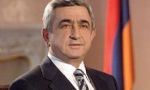 Cumhurbaşkanı Sarkisyan`dan 9 Mayıs Mesajı