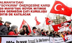 Avrupa`daki Türkler Sözde Ermeni Soykırımı Önergesine Karşı Büyük Mitinge Hazırlanıyor