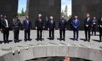 Çek Cumhurbaşkanı Ermeni Soykırımı Anıtını Ziyaret Etti