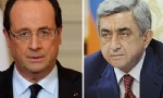 Serj Sarkisyan, François Hollande’a başsağlığı mesajı iletti-Derinen sarsıldım