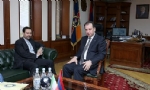 Ermenistan Savunma Bakanı İran Büyükelçisi ile ikili işbirliğini ele aldı
