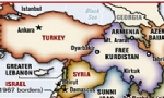 ABD’nin kullandığı bölünmüş Türkiye haritaları
