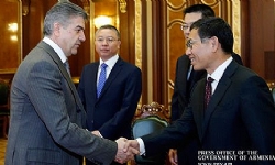 Ermenistan Başbakanı: Ermenistan Çin’in İş Sekörü İçin Uygun Bir Platform Olabilir