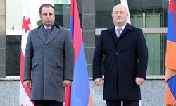 Ermenistan Savunma Bakanı Gürcistan’da