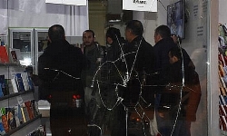 Malatya`da Ermeni Cemaati`ne ait derneğe taş atan şüpheli yakalandı