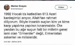 Hocalı’da katledilen 613 Azeri kardeşimizi anıyor,