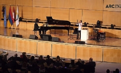 Charles Aznavour, Tigran Hamasyan ve Andre Manukyan Cenevre`de sahne aldı