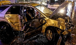 Fatih`te, Ermenistan plakalı araç kaza yaptı: 1 ölü