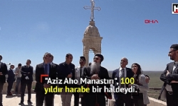 Manastırda 100 yıl sonra mum yakıldı