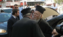 Fener Rum Patriği Bartholomeos, Mudanya`da ayin yönetti