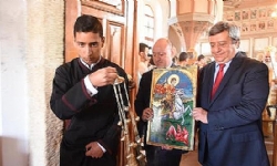 Edirne Bulgar Kilisesi`nde Aziz Georgi ayini