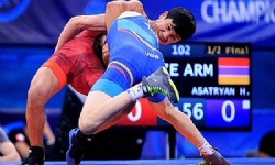 Ermeni güreşçiler, Avrupa Okullar arası Şampiyonası`nda üç madalya kazandı