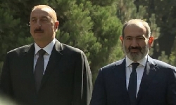 ​Nikol Paşinyan ve İlham Aliyev Davos’ta bir araya geldi