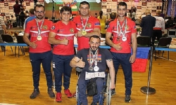 ​Avrupa Bilek Güreşi Şampiyonasında Ermeni sporcu birincilik kazandı