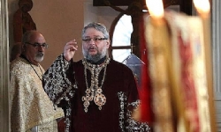 Edirne Bulgar Kilisesi`nde Noel ayini