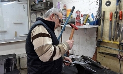 Sinop`lu aile, Ermeni ustadan öğrendiği biçak üretimine üç nesil devam ediyor