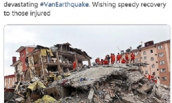 ​Ermenistan Dışişleri Bakanlığından Van depremiyle ilgili taziye mesajı