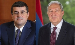 ​Karabağ Cumhurbaşkanını seçti, Ermenistan Cumhurbaşkanı tebrik etti