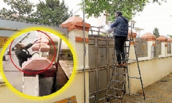 Haçı kıran tutuklandı