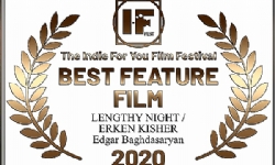 Ermeni film yönetmeni uluslararası film festivalinde birincilik kazandı