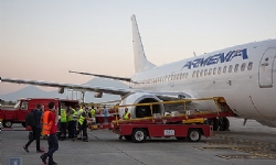 From #Armenia’s Heart to #Beirut : Armenia sent first plane with humanitarian aid to #Lebanon .