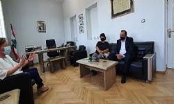 Այցելութիւն` Հայաստանի Մէջ Լիբանանի Դեսպանատան