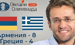 Ermenistan satranç takımı online olimpiyatında çeyrek finale çıktı