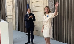 French Armenian Astrid Panosyan named Knight of the French National Order of Merit