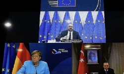 Էրտողան, Մերքել Եւ Եւրոպական Խորհուրդի Նախագահը Քննարկած Են Արեւելեան Միջերկրականի Կացութիւնը