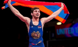 Avrupa şampiyonu Ermeni sporcu, gönüllü olarak Karabağ cephe hattına doğru yola çıktı