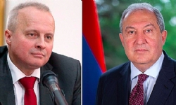 Armenia President and Russia Ambassador meet, touch upon current situation in region