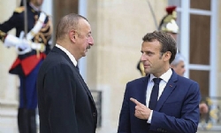 ​Macron calls for NK ceasefire in phone talk with Aliyev