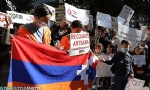 Artsakh children and women who fled their homes urge the UN not to turn a blind eye on Azerbaijani a
