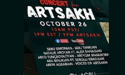 Dünyaca ünlü Ermeni sanatçılardan Karabağ konseri