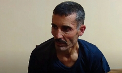Karabağ`da esir alınan İslamcı teröristin soruşturma görüntülerini yayınladı