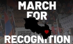 ​Los Angeles Ermenileri, Karabağ`ın tanınması talebiyle bir yürüyüş düzenledi